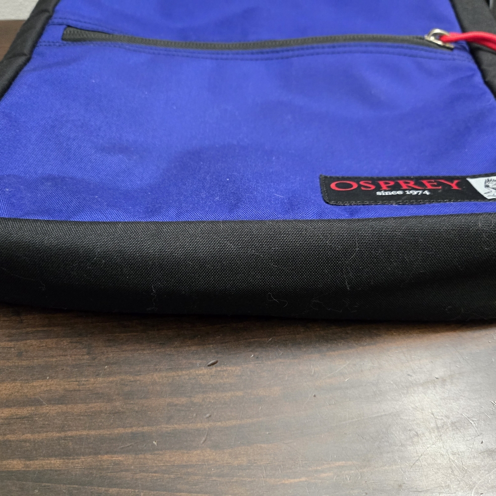 Osprey Men's Blue Laptop Messenger Bag Padded - Picture 7 of 9